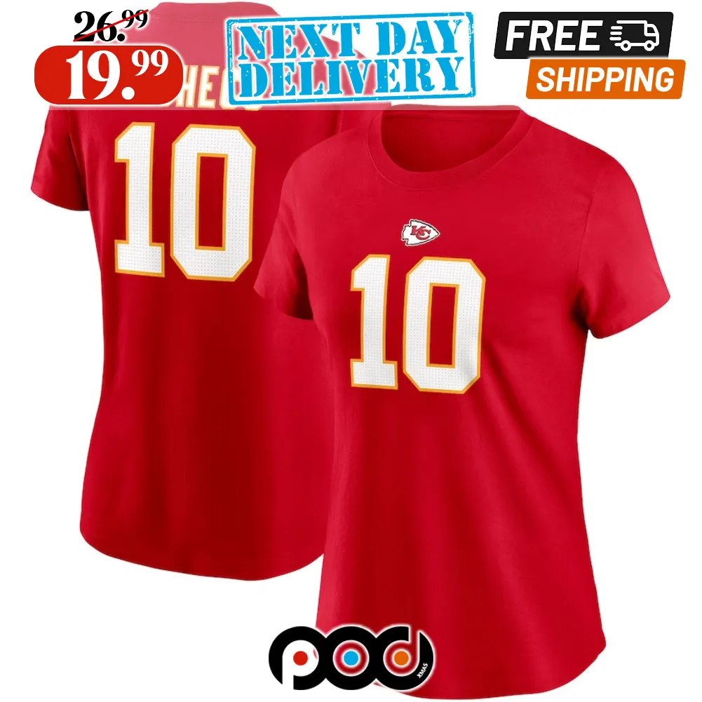 Isiah Pacheco 10 Kansas City Chiefs Super Bowl LVIII 2024 Shirt