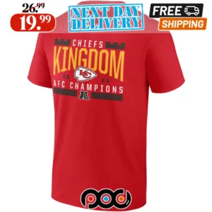 Kansas City Chiefs 2023 AFC Champions Kingdom Shirt