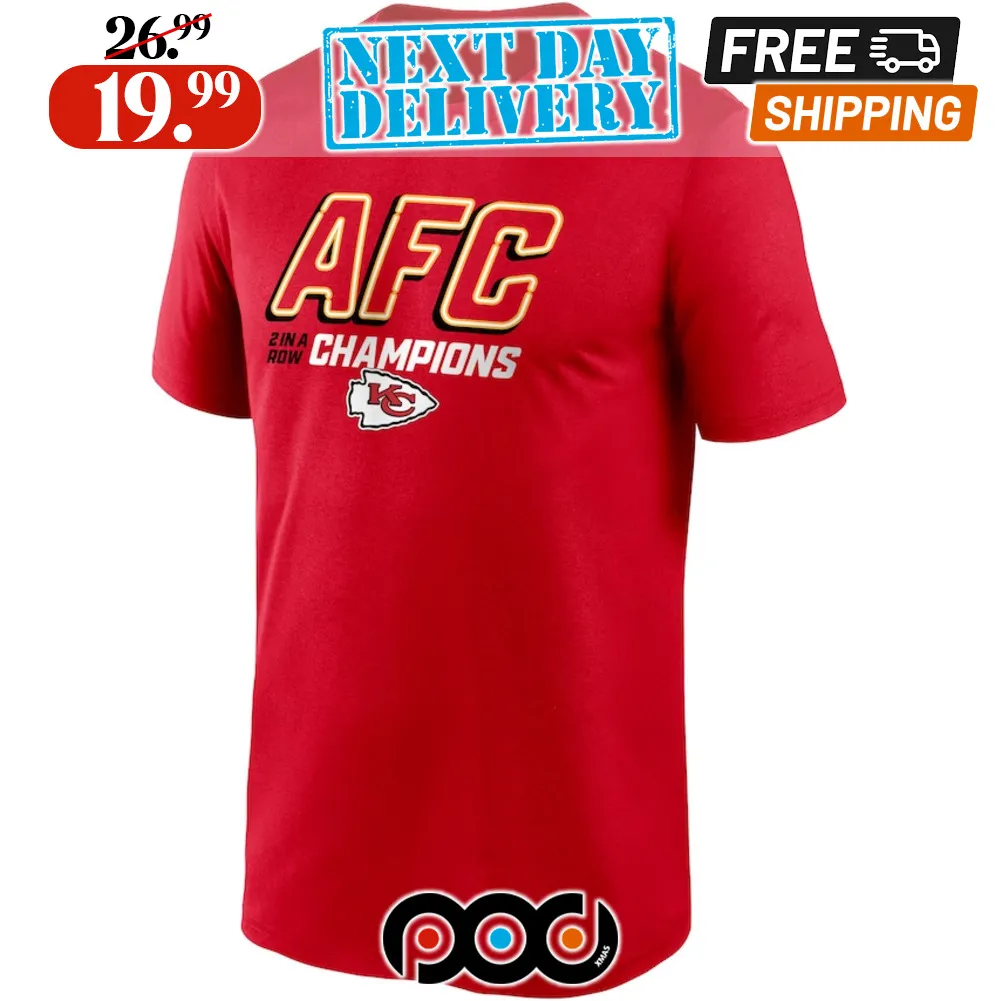 Kansas City Chiefs 2023 AFC Champions Shirt