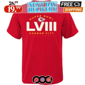 Kansas City Chiefs Super Bowl LVIII Shirt