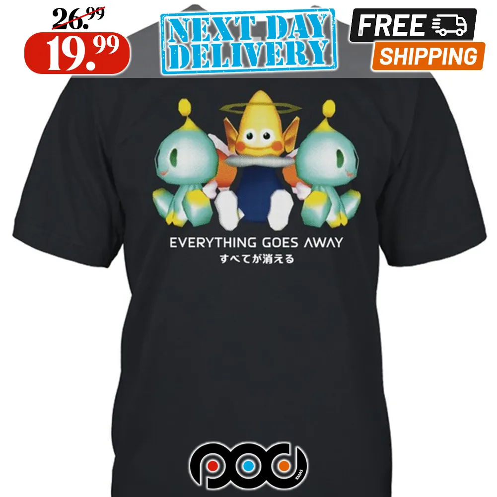 Mamono Everything Goes Away Shirt