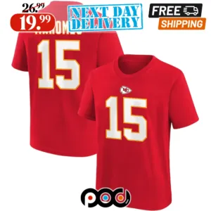 Patrick Mahomes Kansas City Chiefs Preschool Super Bowl LVIII 2024 Shirt