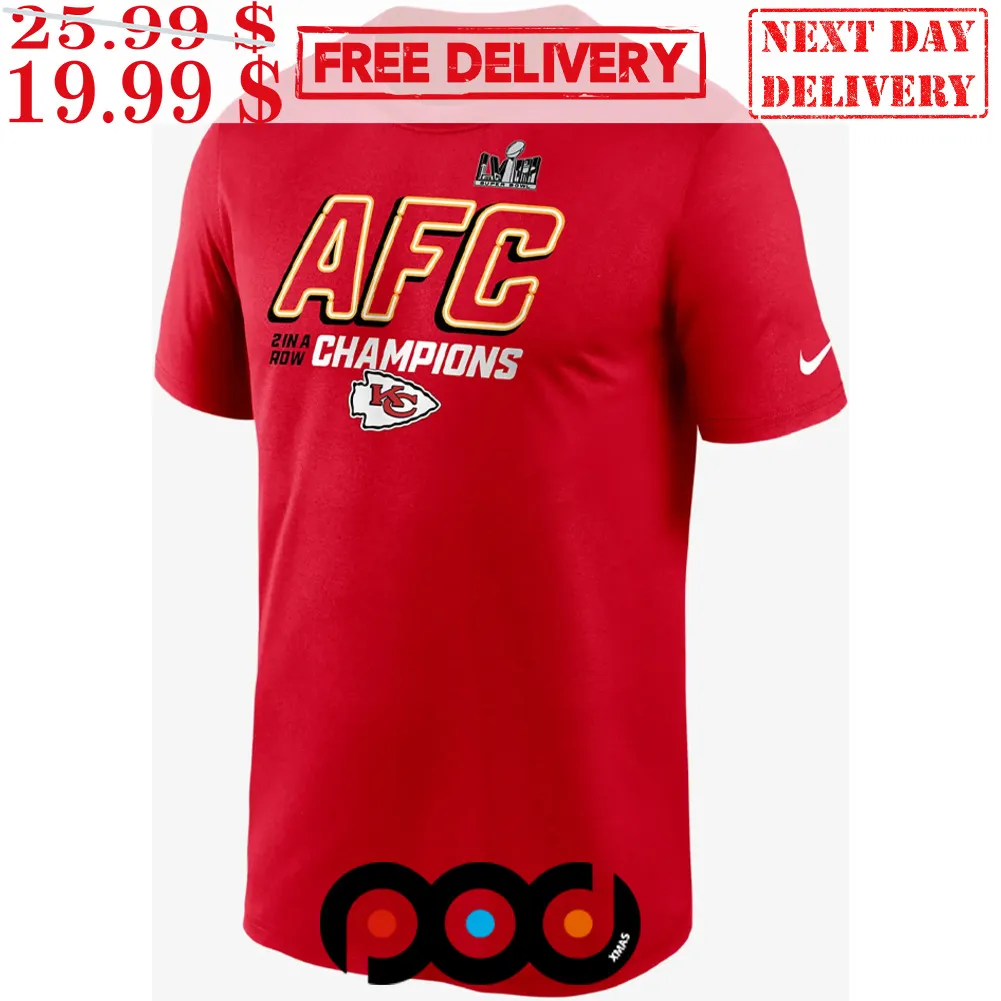 Kansas City Chiefs Afc Champions League 2024-25 Shirt