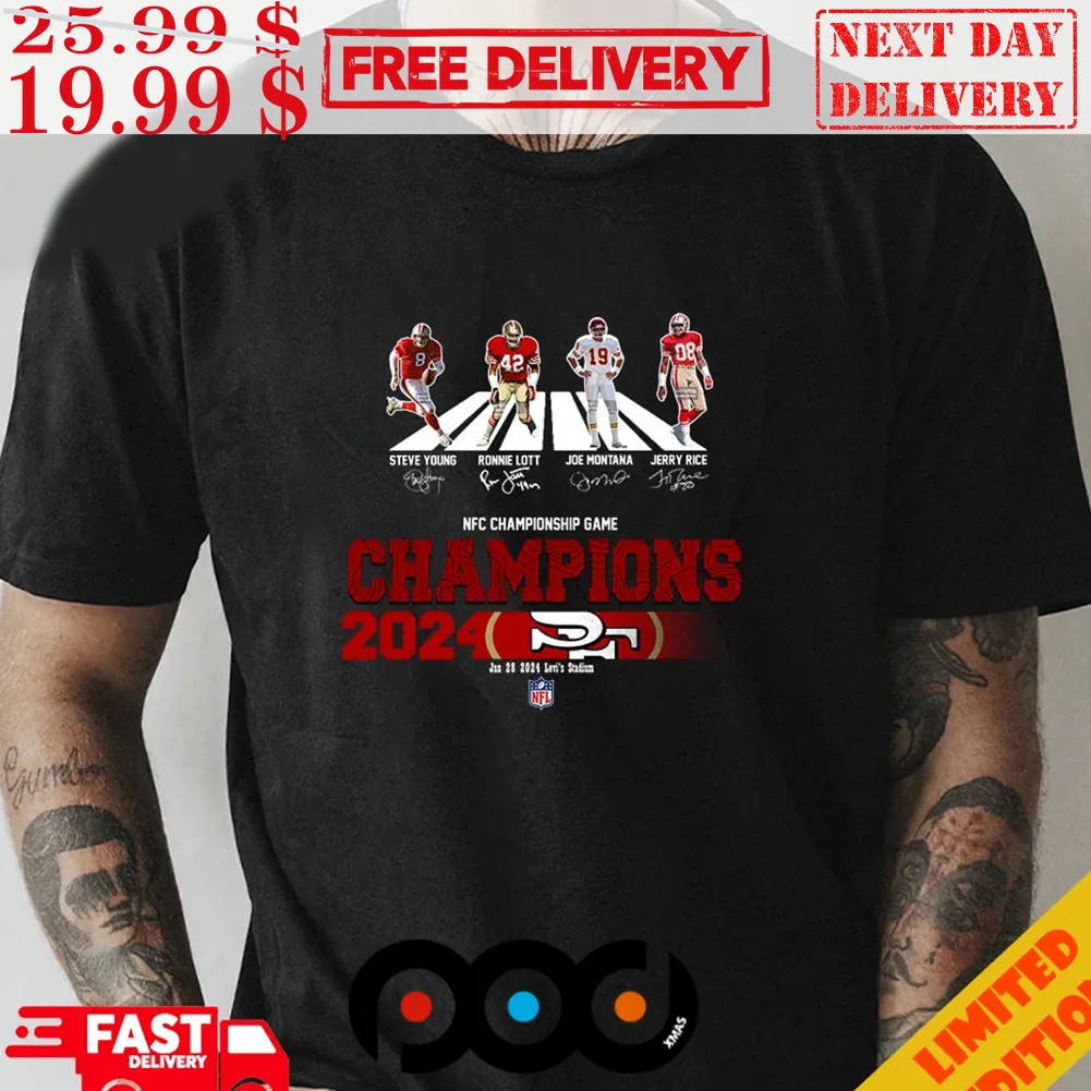 Kansas City Chief's Nfc Championship Game Champions 2024 Shirt