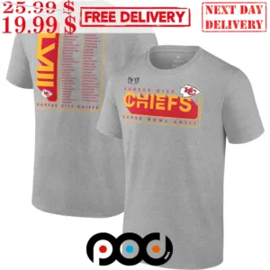 Official Kansas City Chiefs Super Bowl Lvii Champions Roster Shirt