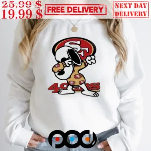 Snoopy Dabbing San Francisco 49ers Football Day Shirt