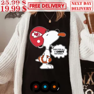 Snoopy This For All U Kansas City Chiefs Shirt