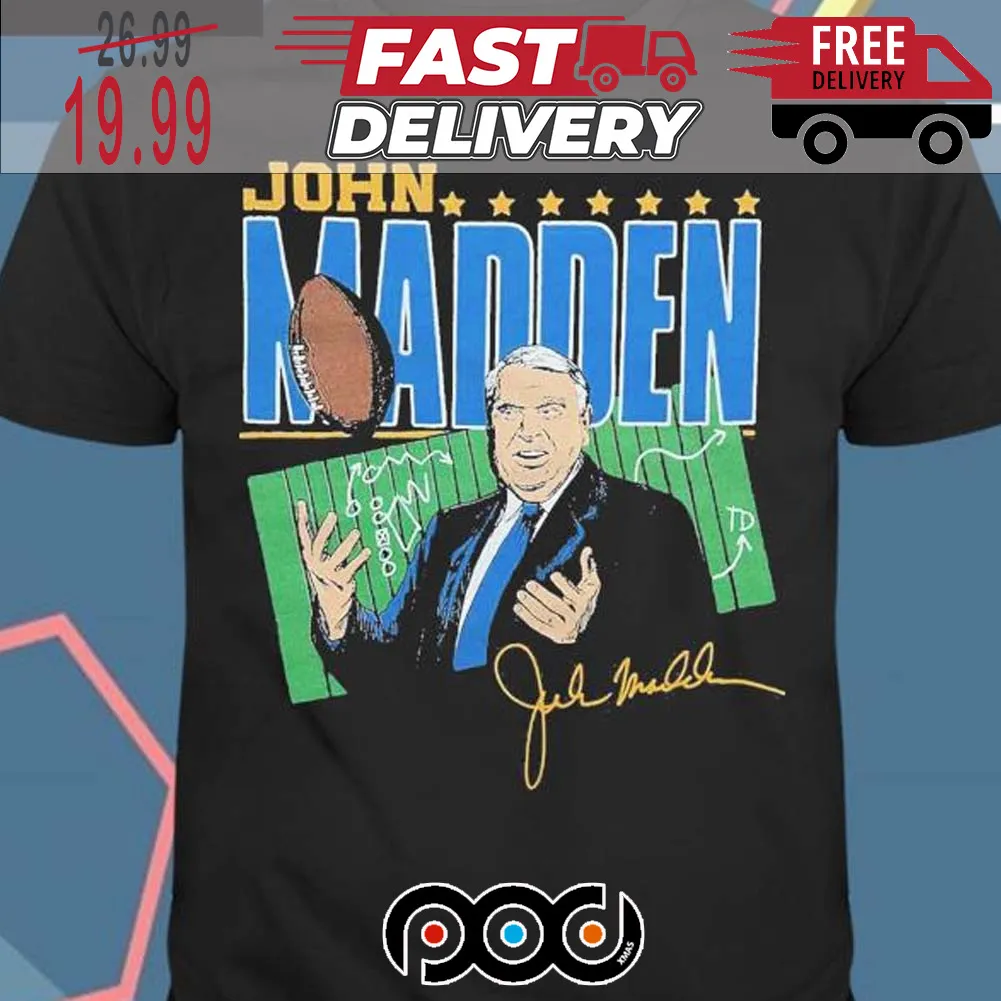 John Madden Signature Shirt