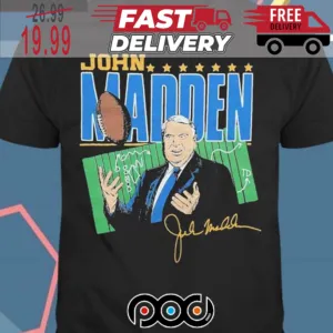 John Madden Signature Shirt