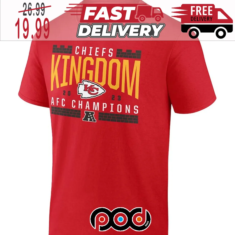 Kansas City Chiefs 2023 Conference Champions Hometown Not Done Super Bowl NFL Shirt