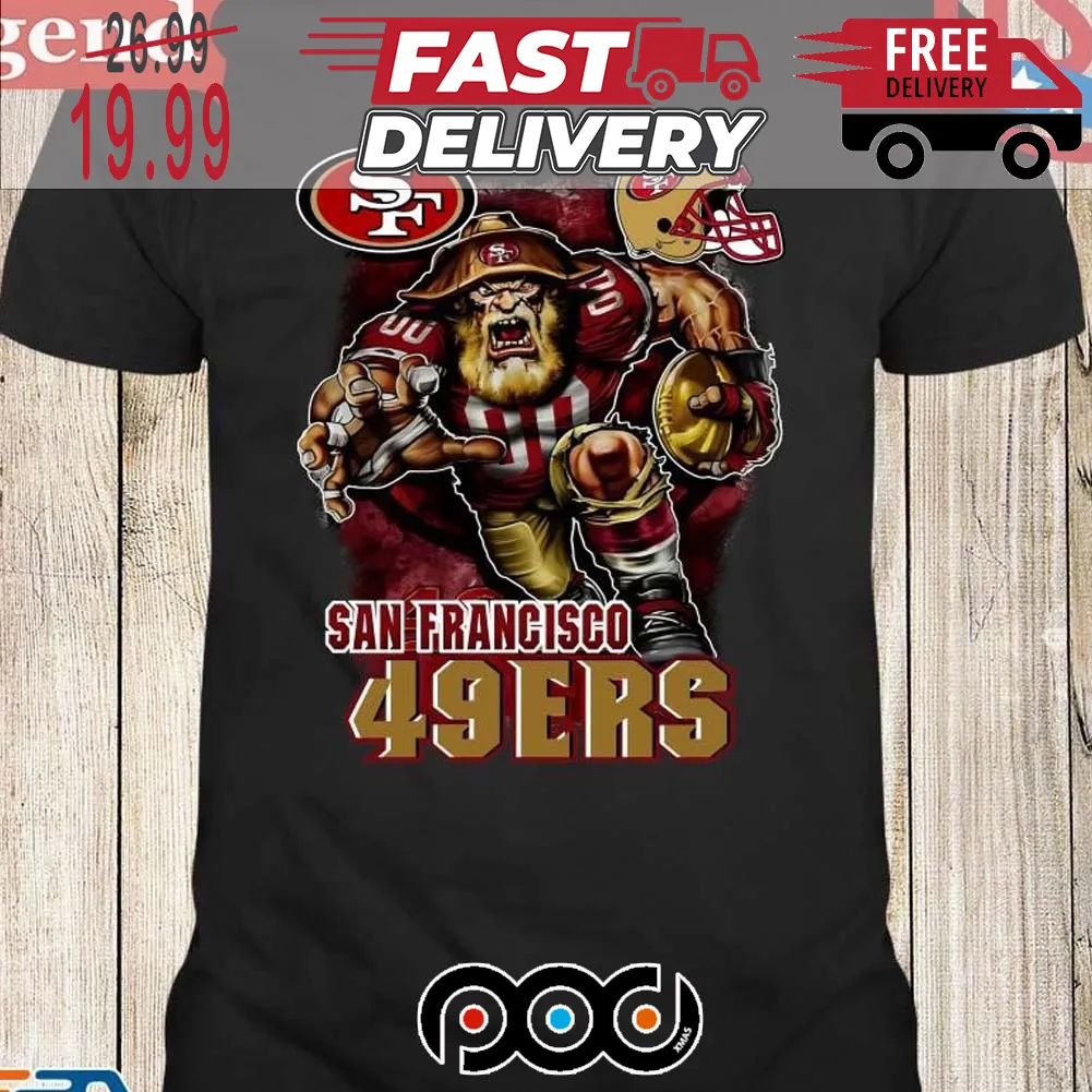 San Francisco 49ers Football Mascot 2023 Vintage Super Bowl NFL Shirt