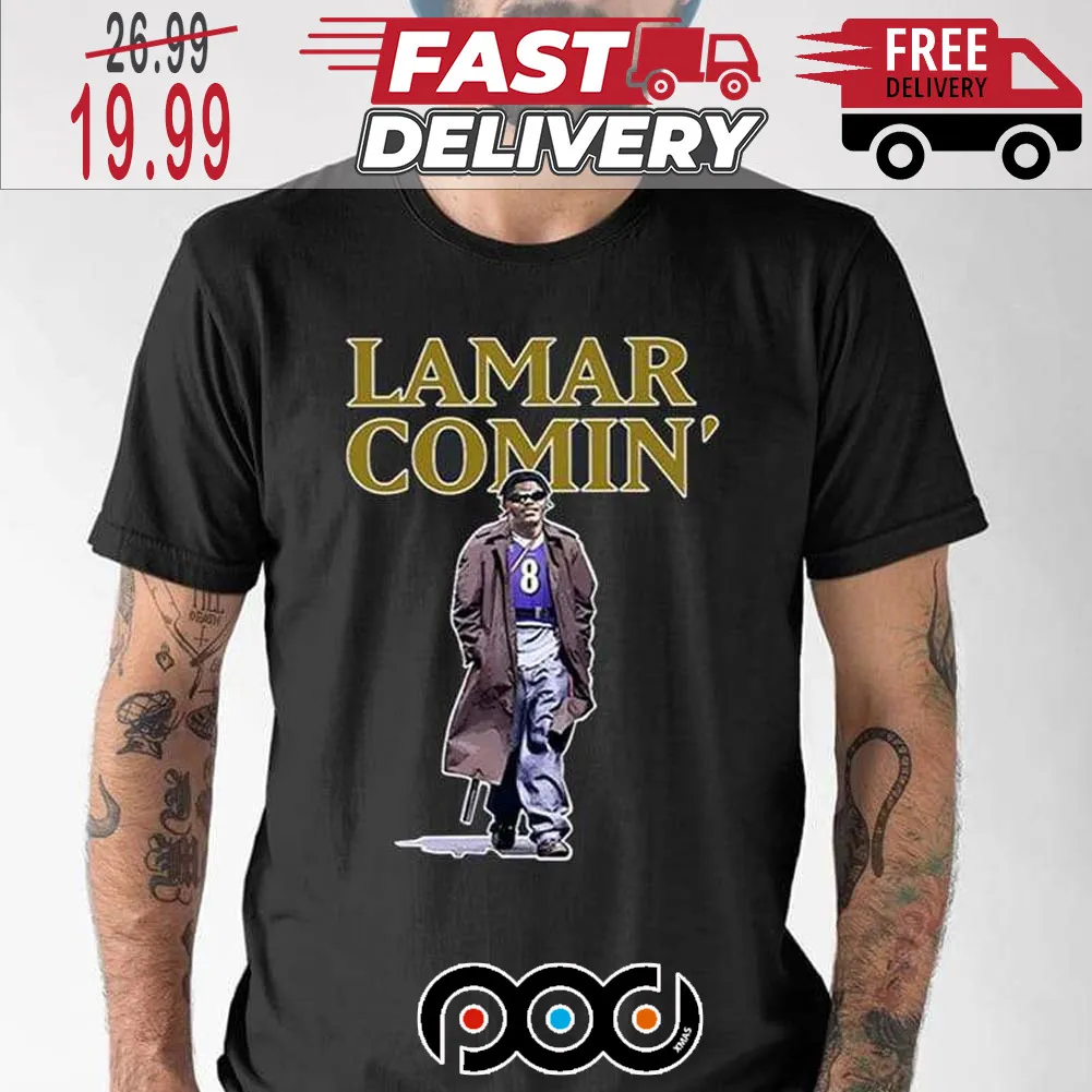 The Hottest Lamar Comin 8 Shirt
