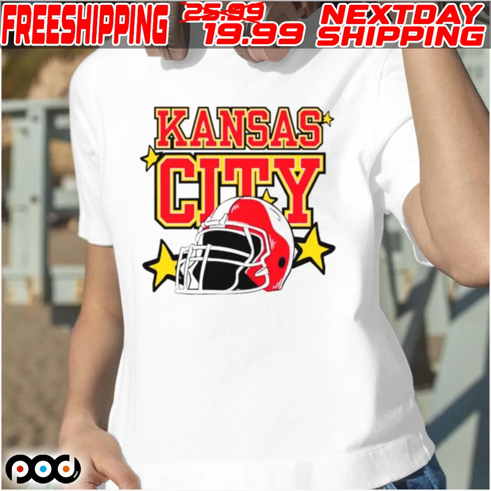 Kansas City Chiefs Helemt Stars Shirt