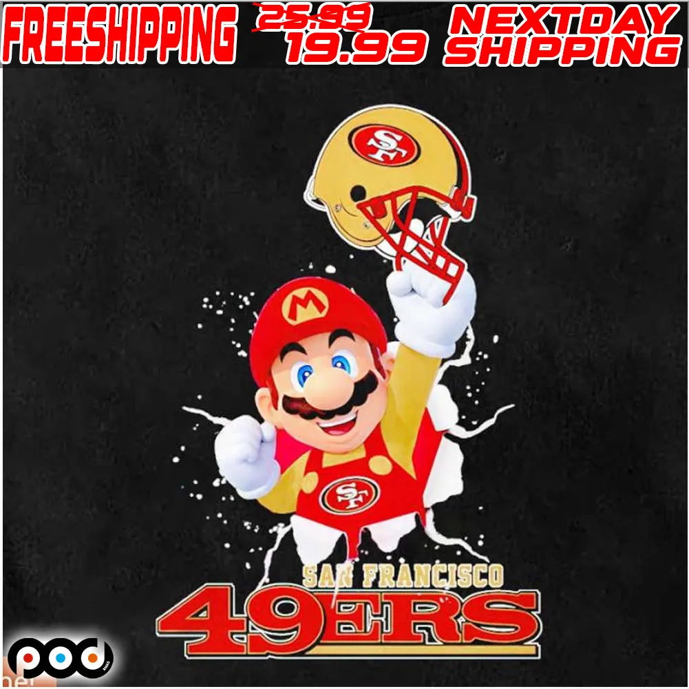 Mario San Francisco 49ers Inside Me Shirt