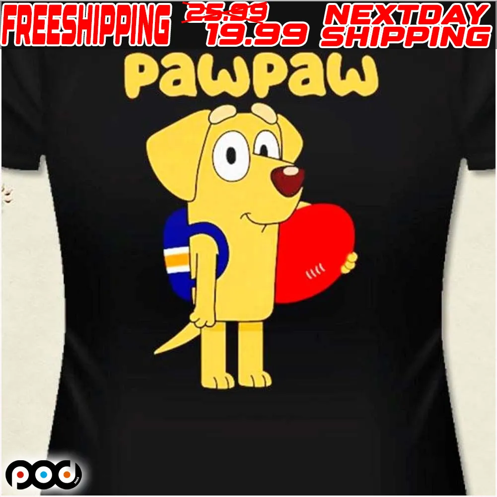 Bluey Pawpaw Lucky Shirt