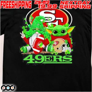 Baby Yoda San Francisco 49ers Special Gomes St Patrick's Day NFL Shirt