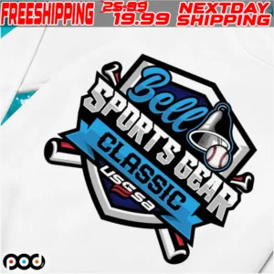 USSSA Arizona Baseball Bell Sports Gear Classic 2024 Logo Shirt