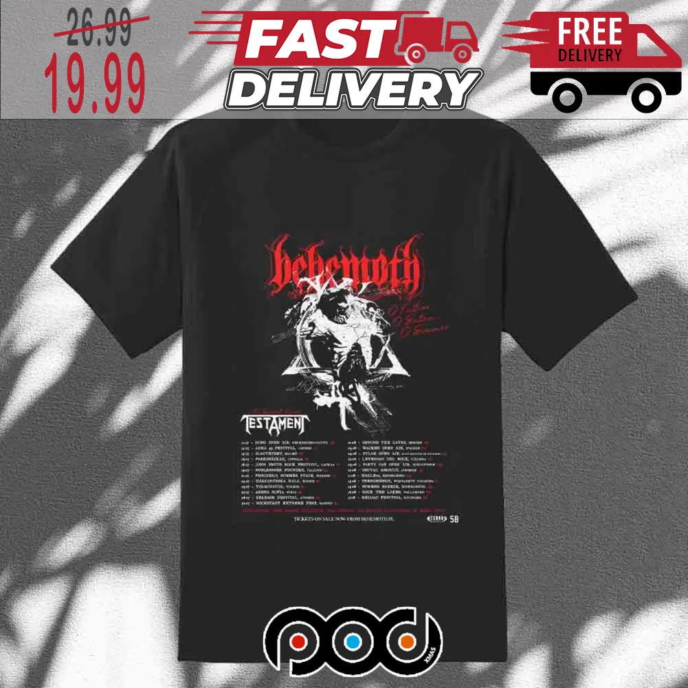 Behemoth O Father O Satan O Svmmer Tour 2024 Shirt