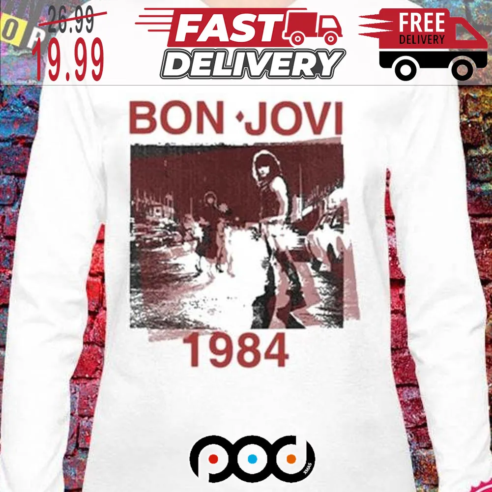 Bon Jovi Streets 1984 Shirt