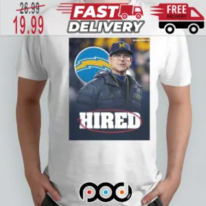 Jim Harbaugh welcome to Los Angeles Chargers Super Bowl NFL Shirt