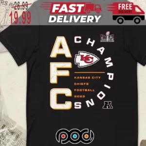 Kansas City Chiefs 2023 AFC Champions Super Bowl NFL Shirt