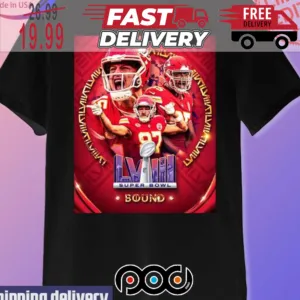 Kansas City Chiefs Champions Super Bowl LVIII NFL Bound Poster Shirt