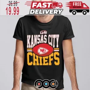 Kansas City Chiefs Football 2023 Super Bowl NFL LVIII Participants Shirt