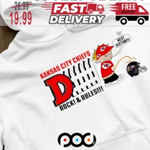 Kansas City Chiefs Peeing On Baltimore Ravens Da Rock And Rules Next Victim Super Bowl NFL Shirt