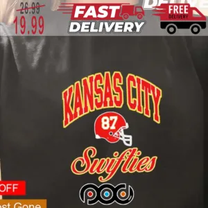 Kansas City Swifties Travis Kelce KC Chiefs Super Bowl NFL Shirt
