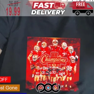 San Francisco 49ers 2023 NFC Champions 1981 To 2023 Super Bowl NFL Shirt