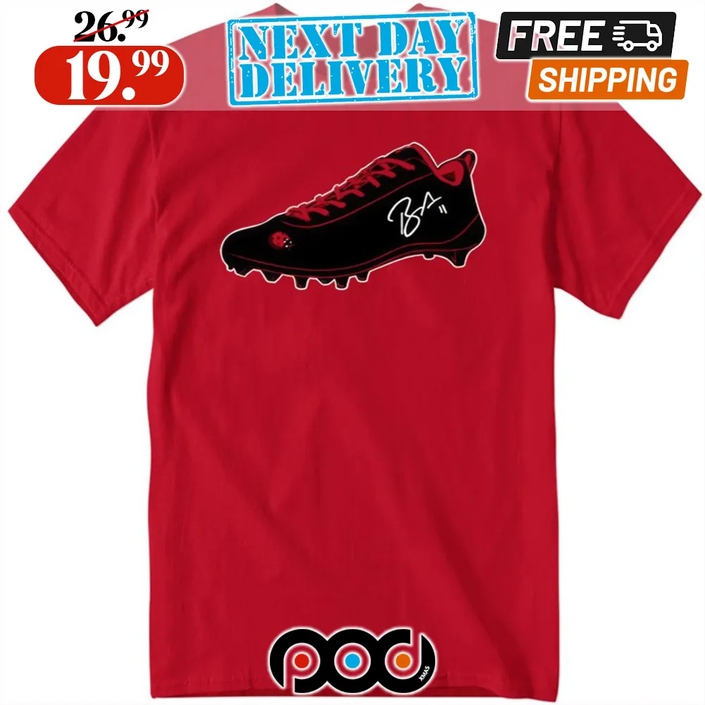 Brandon Aiyuk Ladybug Shoe San Francisco 49ers Shirt