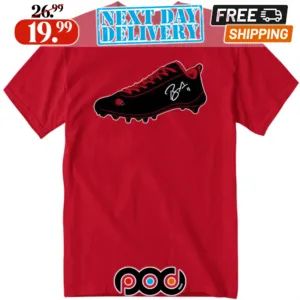 Brandon Aiyuk Ladybug Shoe San Francisco 49ers Shirt