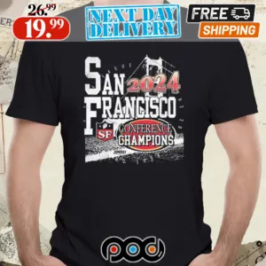 San Francisco 49ers 2024 Conference Champions Shirt
