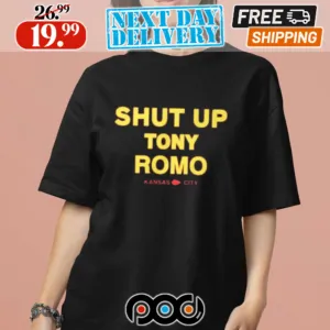 Shut Up Tony Romo Kansas City Shirt