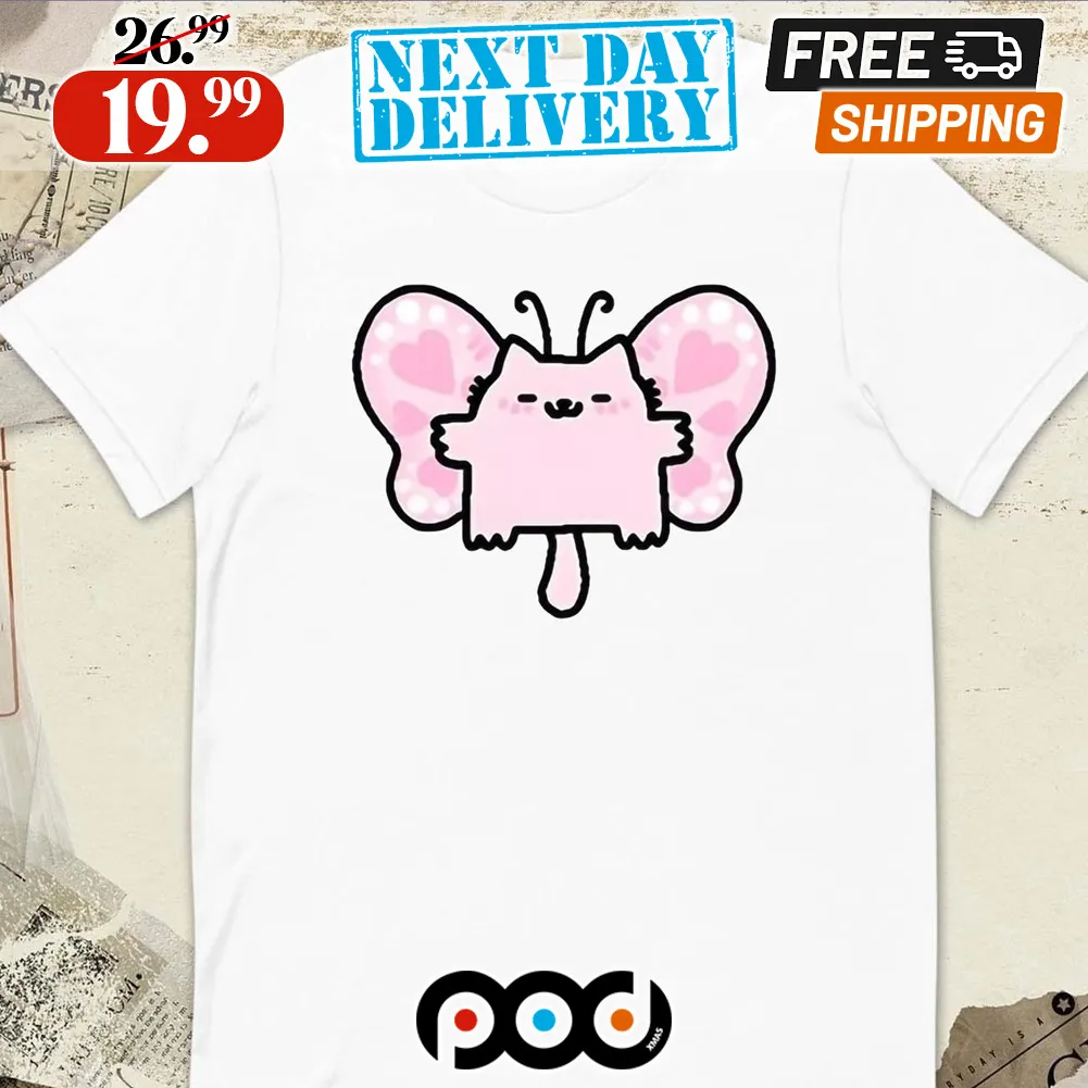 Sillynub Butterflycat Shirt