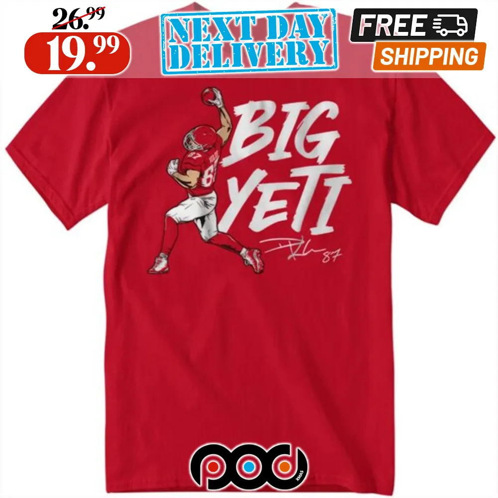 Travis Kelce Big Yeti Signature Shirt