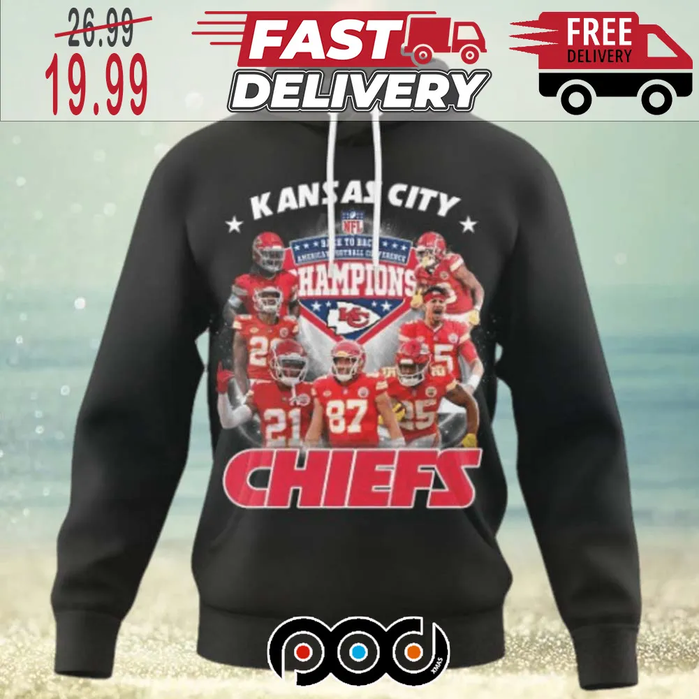 Kansas City Chiefs AFC Champions 2024 Super Bowl NFL Shirt