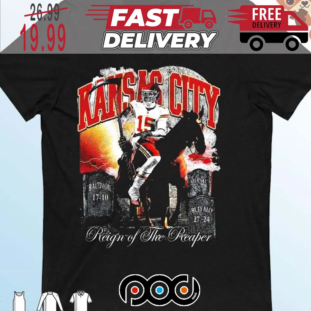 Kansas City Chiefs Reign Of The Reapers Super Bowl NFL Shirt