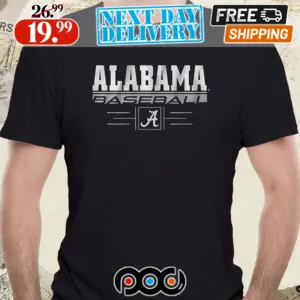 Alabama Baseball Stack Shirt