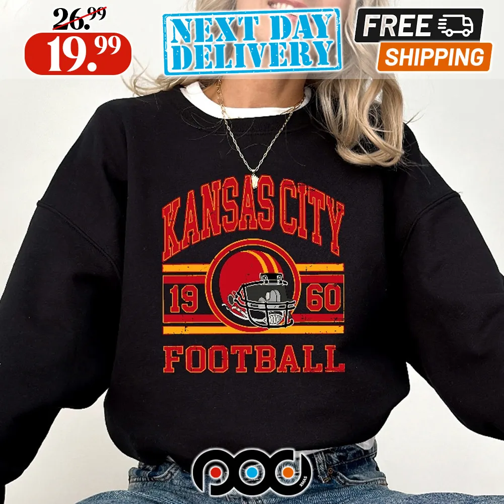 Kansas City Chiefs 1960 Super Bowl 2024 Football Shirt