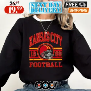 Kansas City Chiefs 1960 Super Bowl 2024 Football Shirt