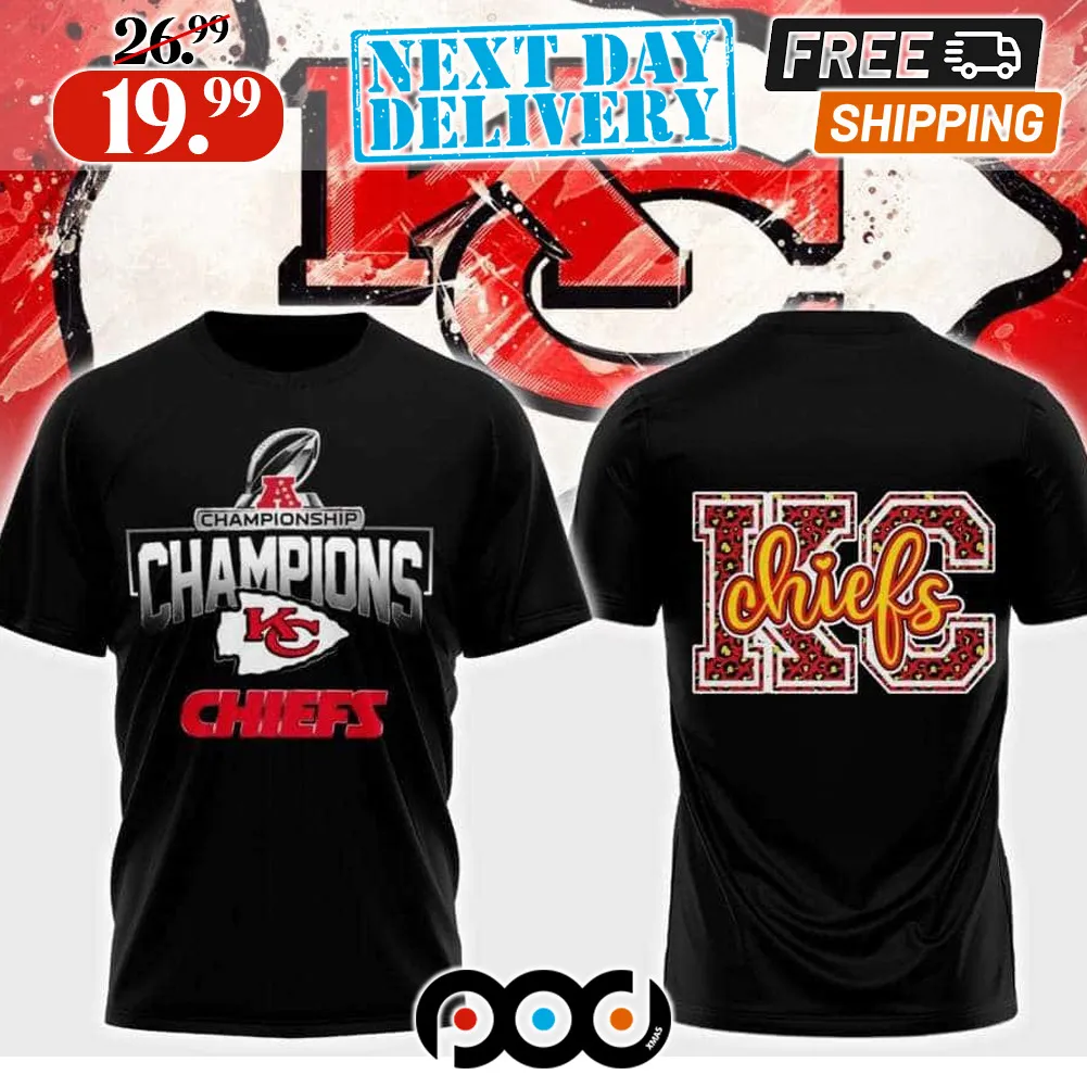 Kansas City Chiefs AFC Champions KC Super Bowl LVIII Shirt