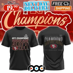 San Francisco 49ers NFC Super Bowl LVIII 2024 Shirt