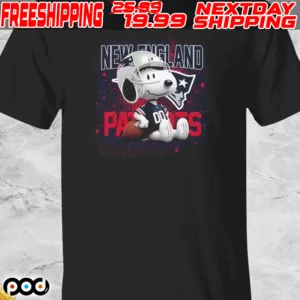Snoopy New England Patriots Mix Shirt