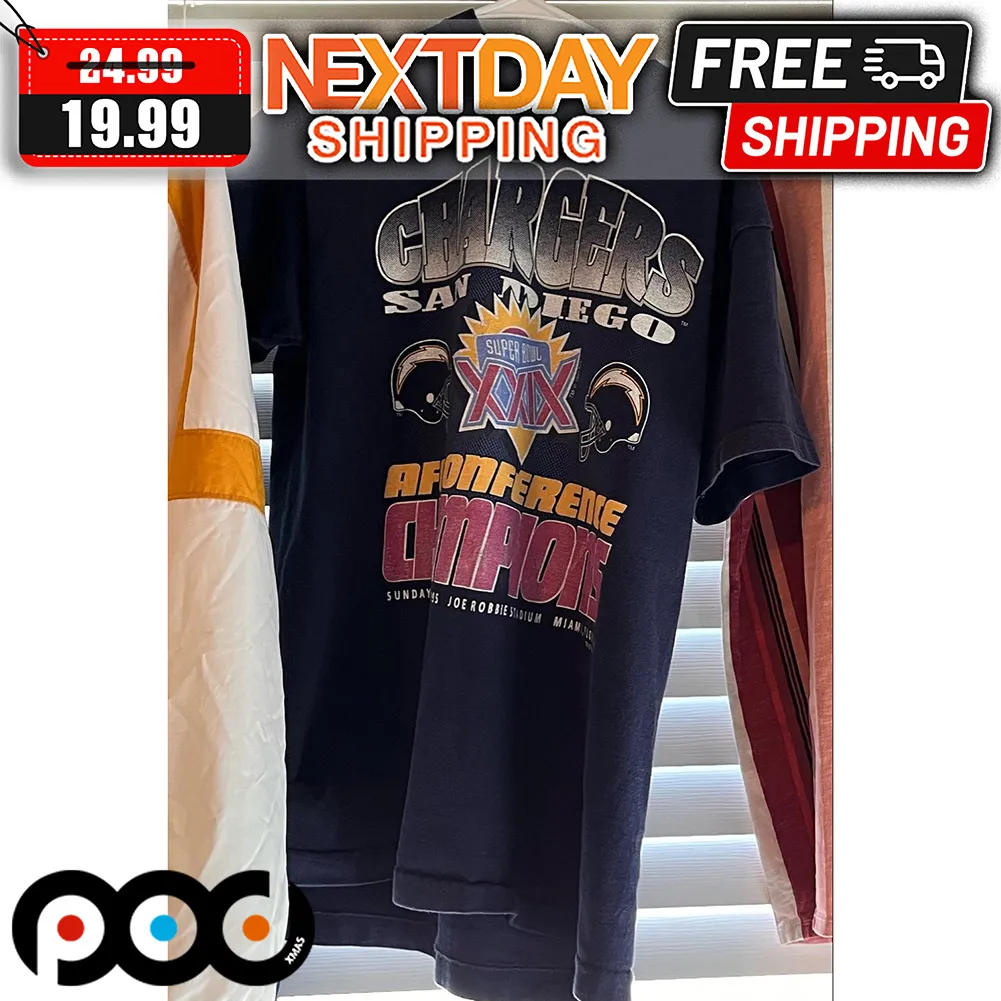 1995 Super Bowl XXIX San Diego Chargers AFC Conference Champions