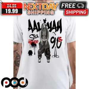 Aaliyah 90s Sme Hiphop Fashion Shirt