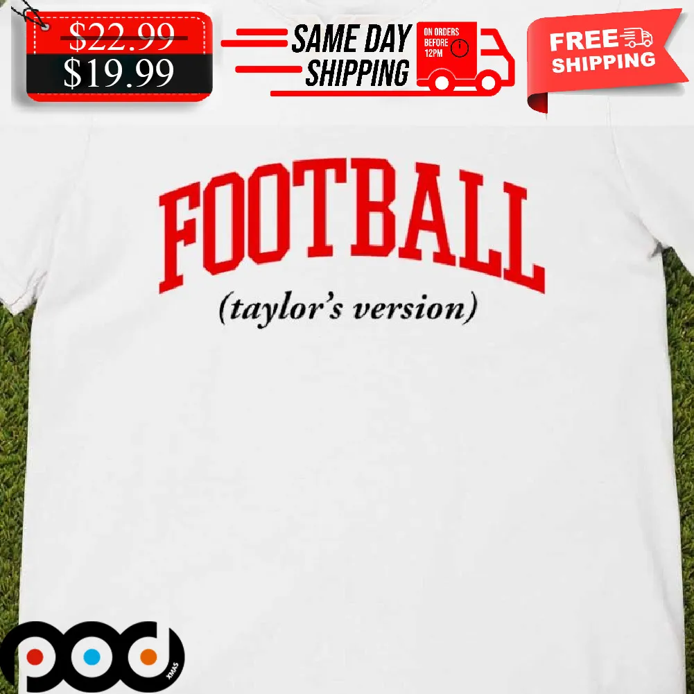 American Football Taylors Swiftie Version Shirt