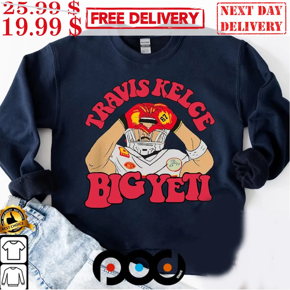 Kelce Big Yeti Shirt Big Yeti 2024 Shirt