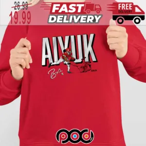 San Francisco 49ers Brandon Aiyuk Ricochet Catch Super Bowl NFL Shirt