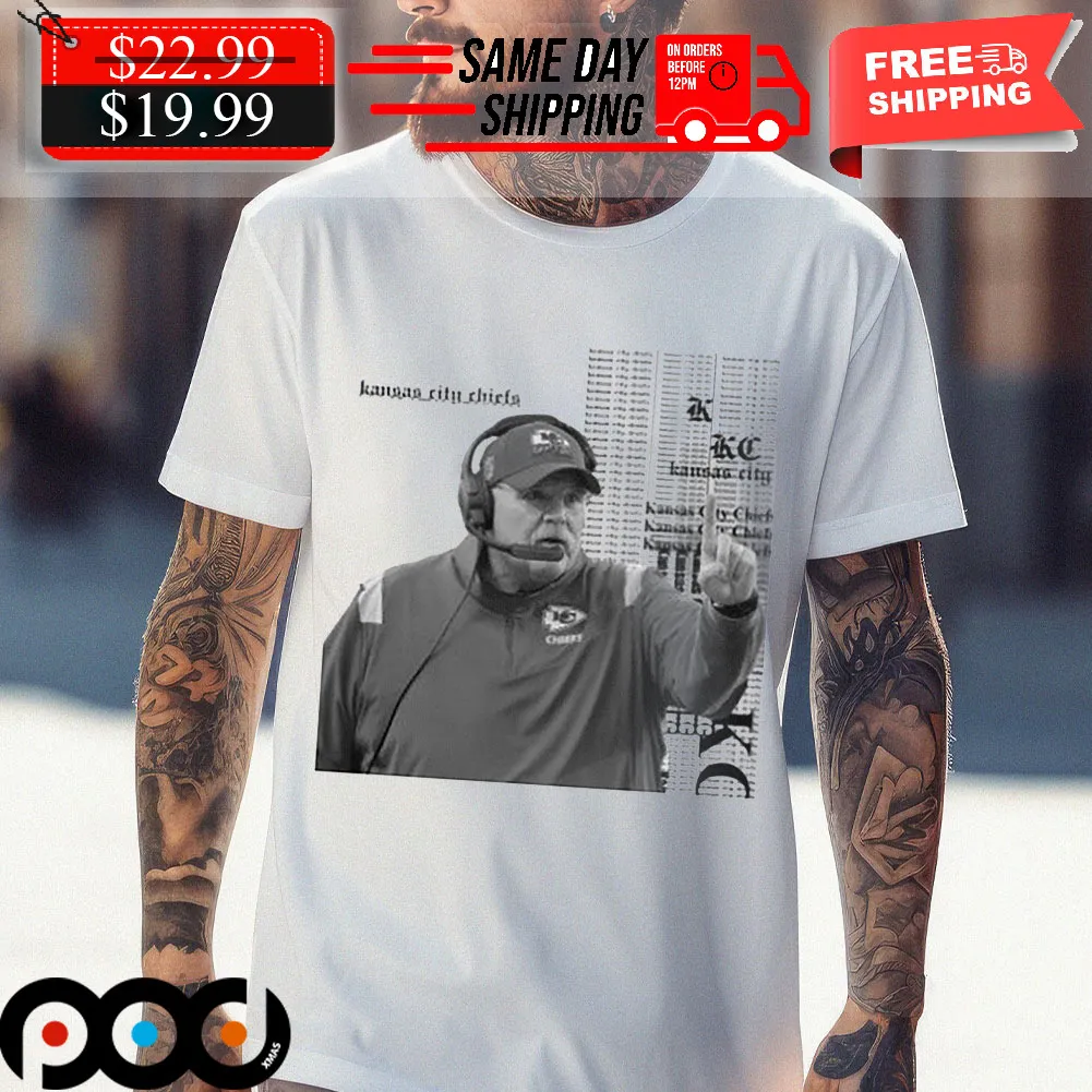 Andy Reid Frozen Kansas City Chiefs Football 2024 Shirt